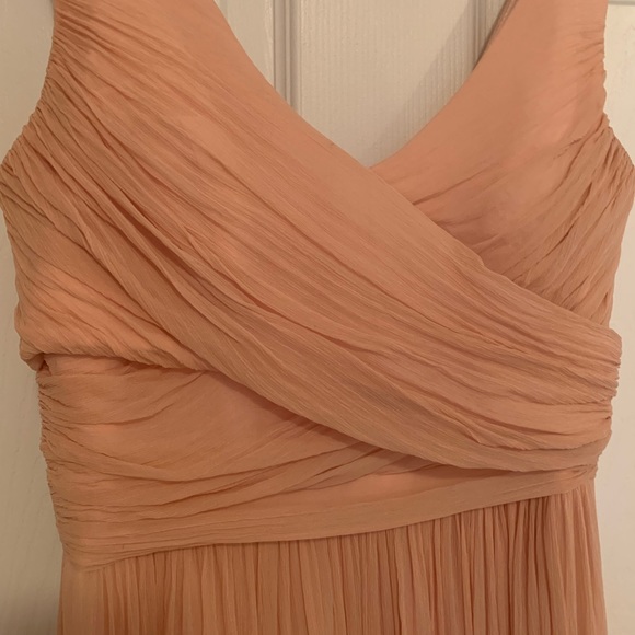 Long formal light pink dress. - Picture 3 of 8